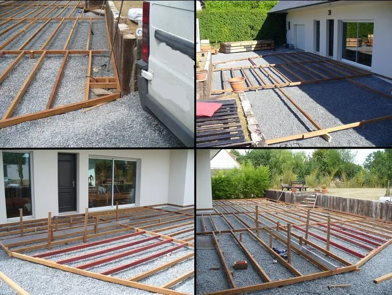 cadre terrasse et support cadre terrasse