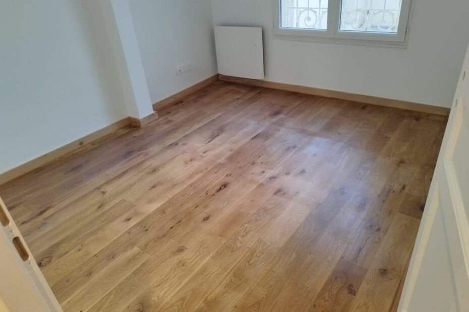 parquet chêne massif sur lambourdes finition huilée Trouville