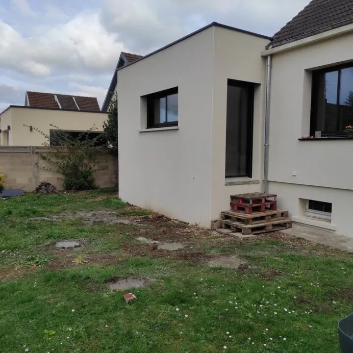 Emplacement terrasse bois sur pilotis Mondeville